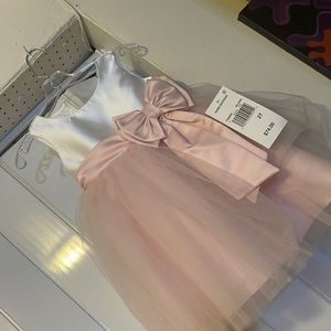 Rare edition. White and pink dress for 2T girl